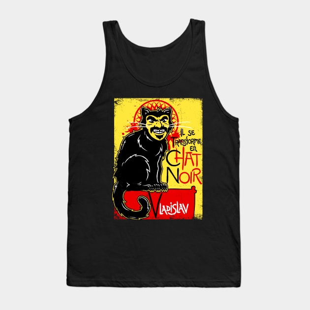 Vlad's Chat Noir Tank Top by blairjcampbell